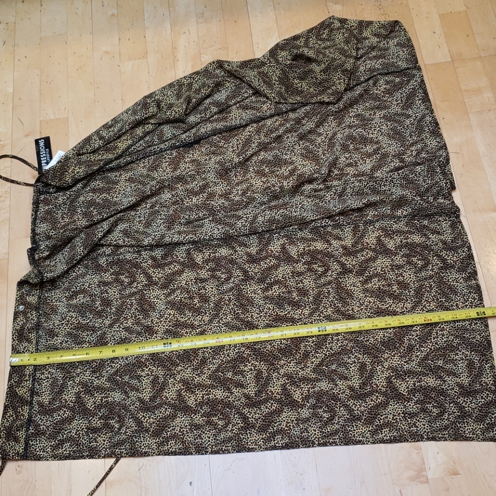 IMPRESSIONS LIFESTYLE wrap-around skirt - Picture 5 of 10